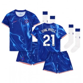 Chelsea Ben Chilwell #21 Heimtrikot 2024-25 Kurzarm (+ kurze hosen)